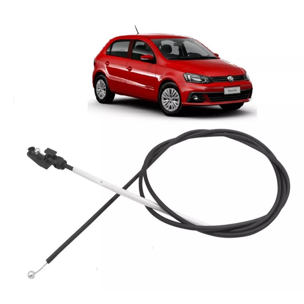 Cabo Abertura Capô Gol Voyage Saveiro G5 G6 G7 Sem Alavanca | Shopee Brasil
