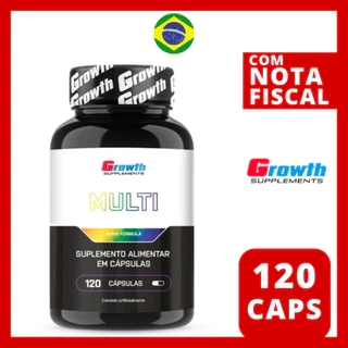 Multivitamínico Growth 120 Caps Original - Envio Imediato