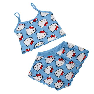 BABY DOLL HELLO KITTY AZUL em Oferta na Shopee