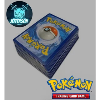 Lote de 100 cartas Pokémon sem repetidas