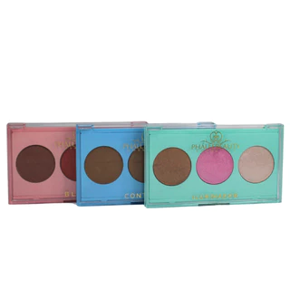 Kit com 3 Paletas PhálleBeauty