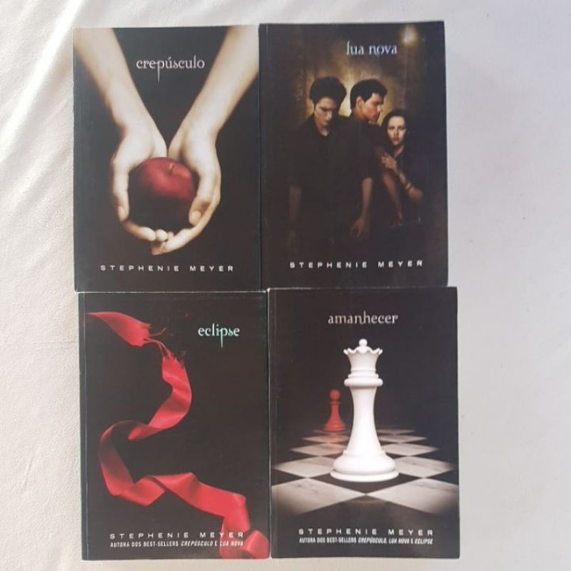 Livros Saga Crepúsculo/ Stephenie Meyer