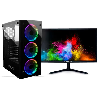 Computador PC Gamer i7 3.4Ghz - 16GB - 960GB - RX580 8GB - Monitor 23"
