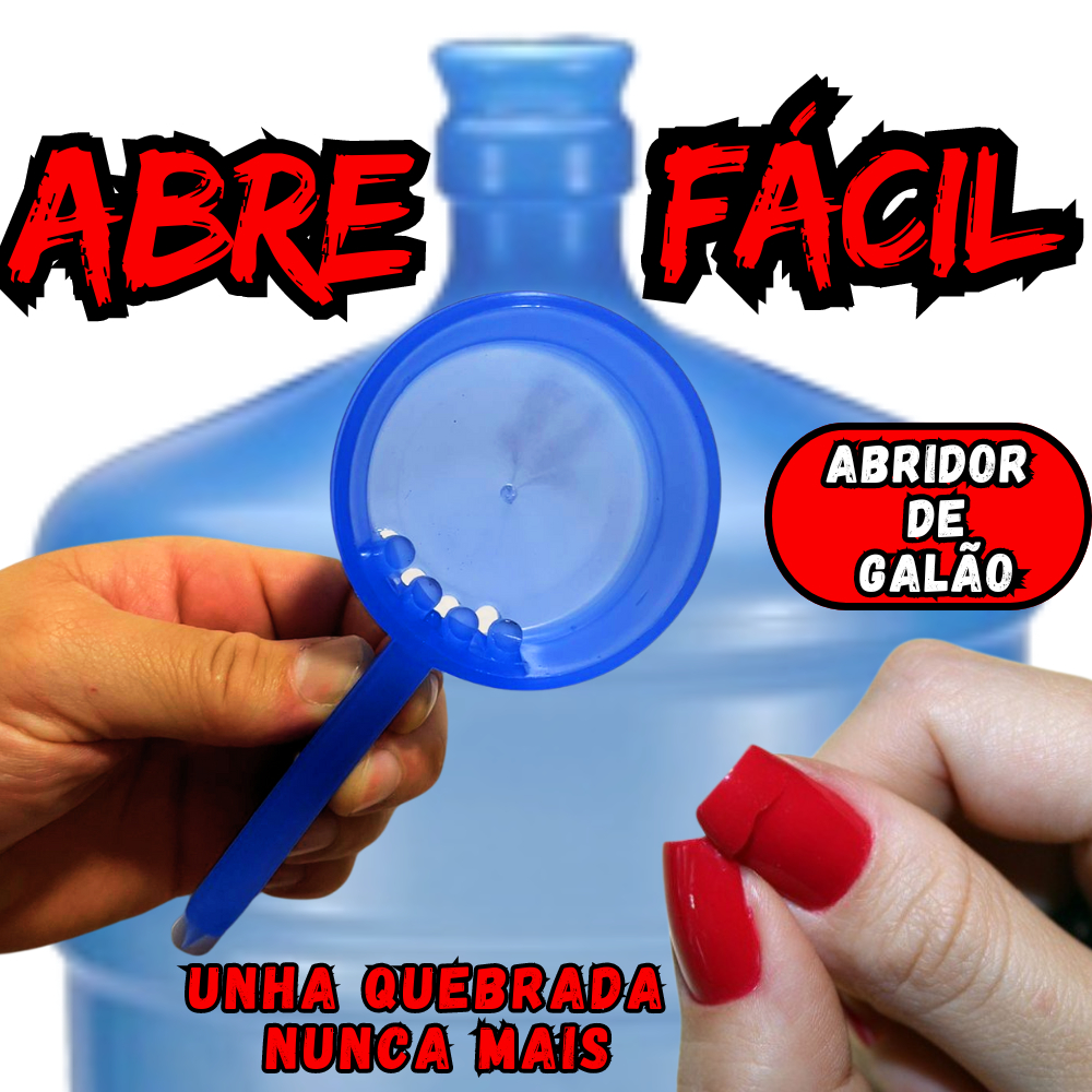 Abridor Para Galão De Água - Abre Fácil