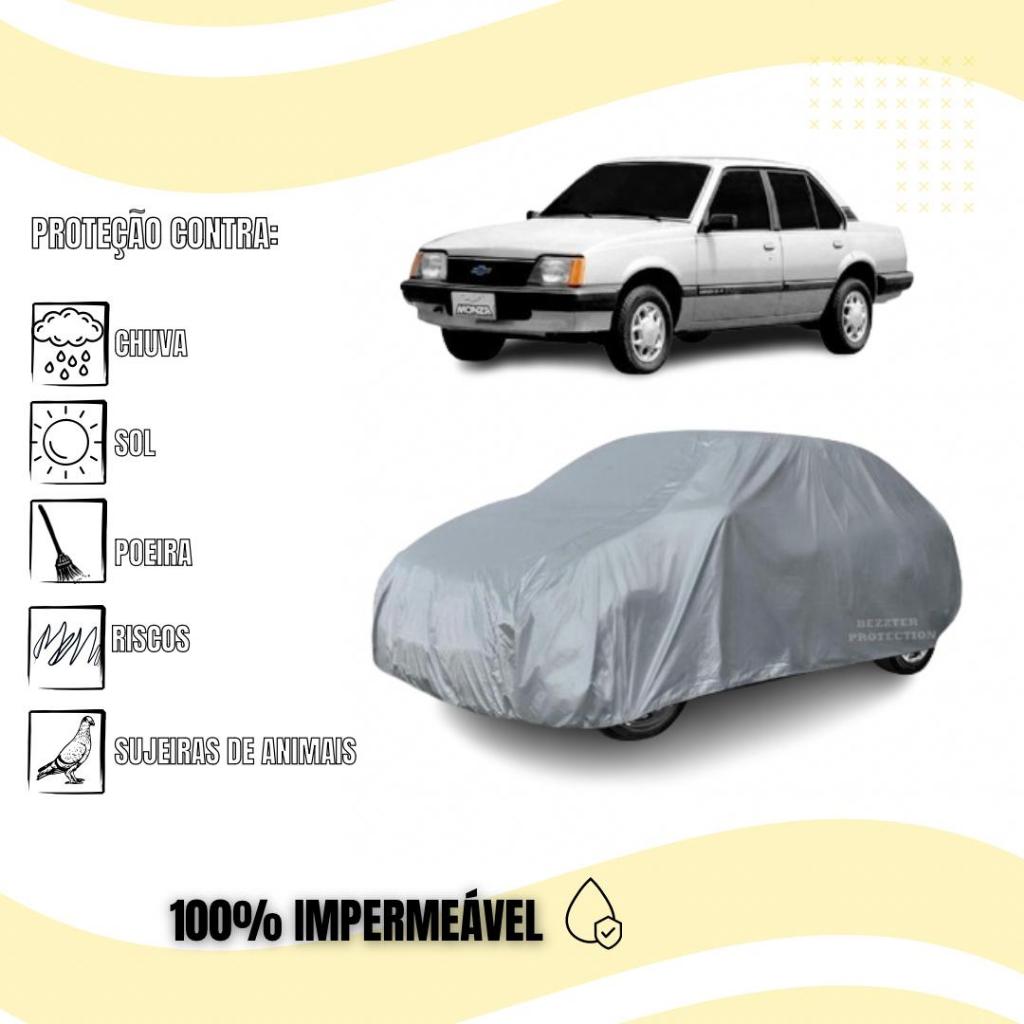 Capa carro Monza, proteção total contra Sol Chuva Poeira 100% ...