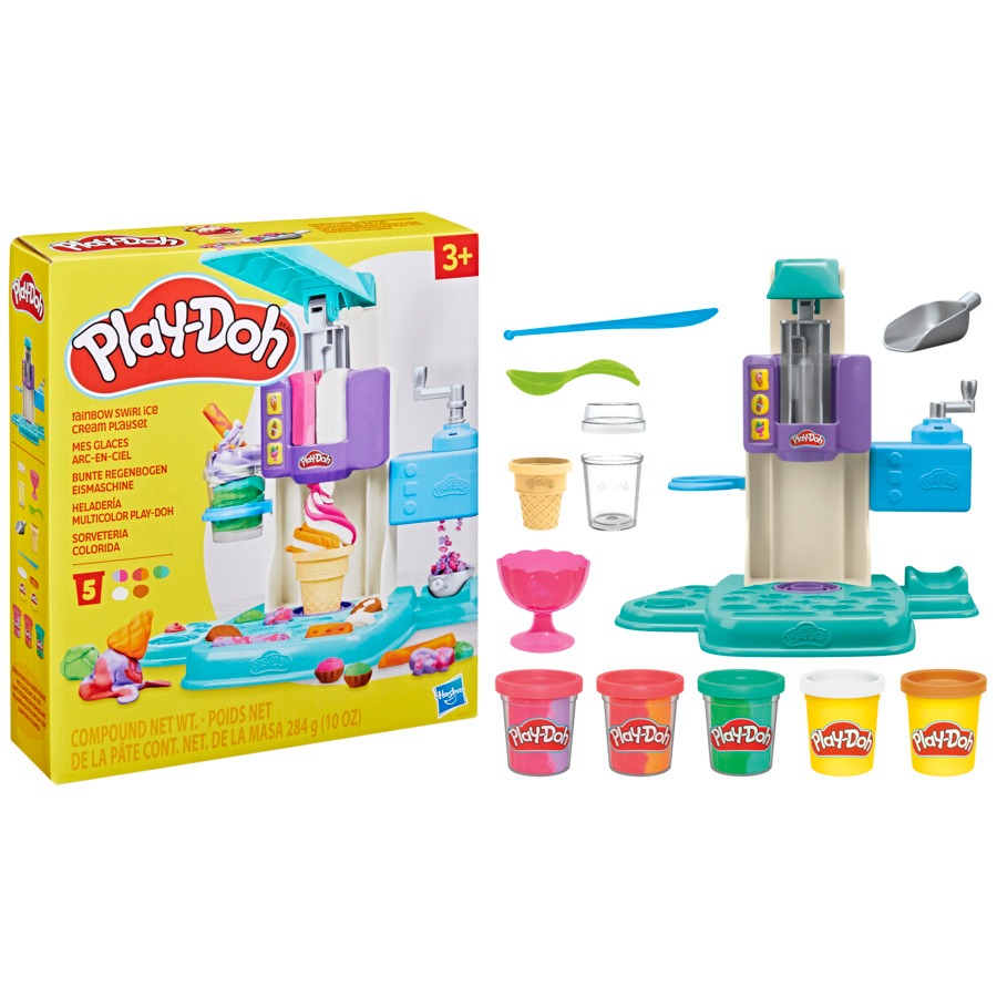 Massinha Play Doh Sorveteria Colorida Hasbro G0028 Shopee Brasil