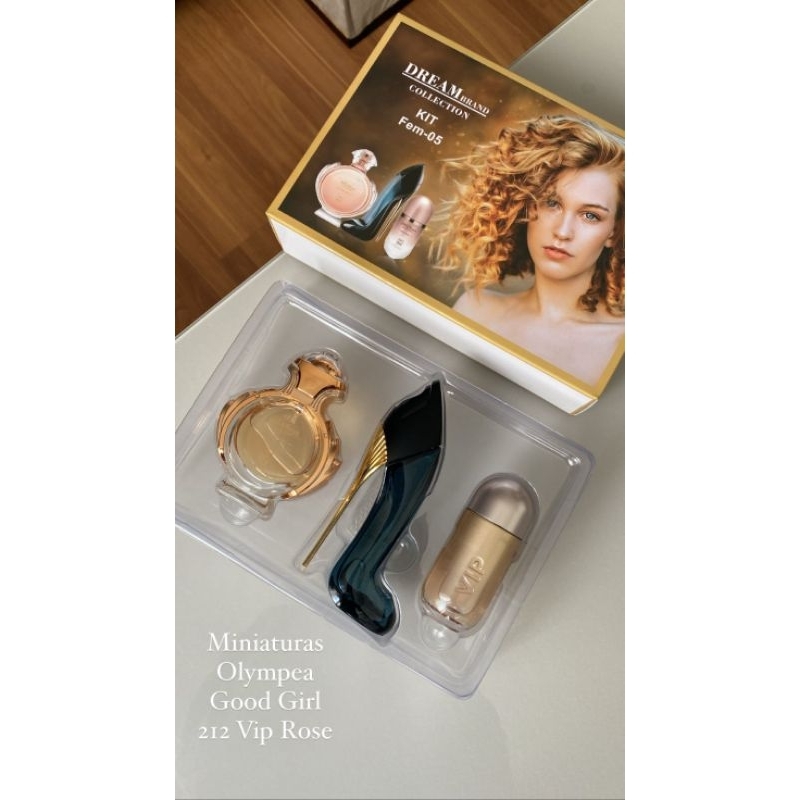 Kit Fem 05 Dream Brand Collection 3 perfumes de 25ml cada - Originais ...