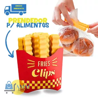 10 Unidades Lacre De Vedação Alimentos Prendedor de Embalagem Multiuso Cozinha