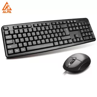 Kit Teclado E Mouse ABNT2 Fio USB Kit Pc Computador Notebook Informática