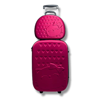 Mala De Viagem,De Bordo,Pequena 10kg Padrão ANAC 55X35X25 (kit Mala+Frasqueira Nécessaire) Exclusiva!Gatinha em Oferta na Shopee