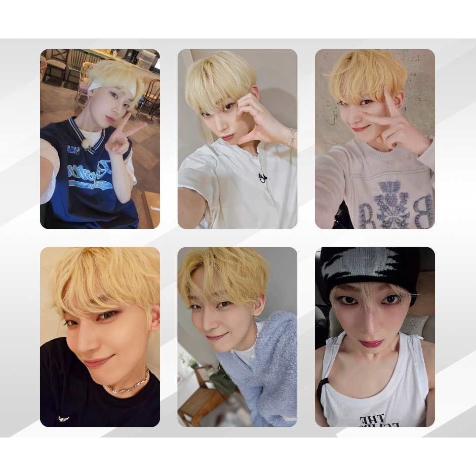 ENHYPEN - Photocards fanmade SELCAS - Sunghoon - Heeseung - Sunoo