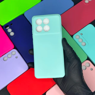 Capa Capinha para Xiaomi Poco X6 PRO / Redmi K70E Silicone Aveludada