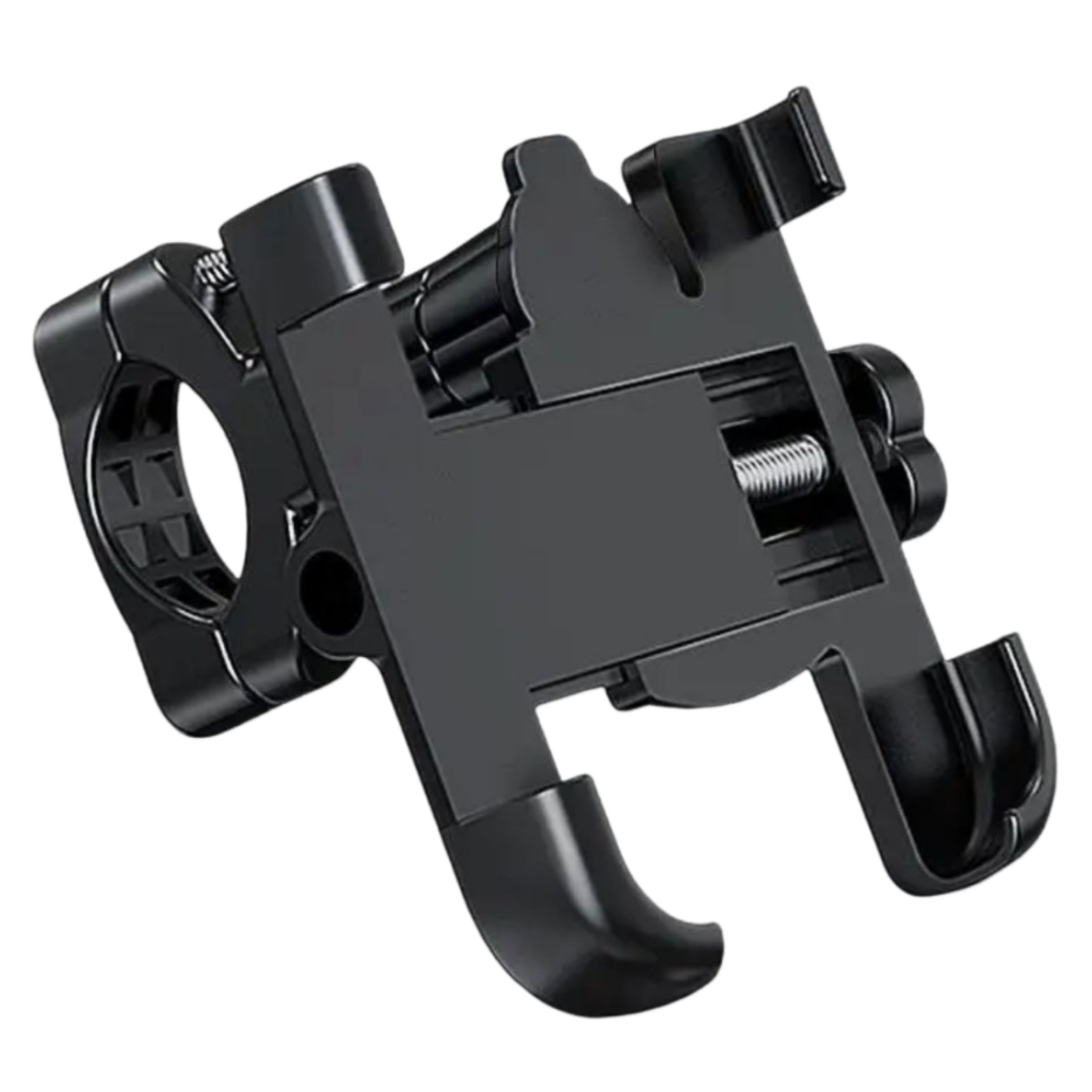 Suporte Celular Motor e bike Em Alumínio GPS Trava Anti Queda Motoboy