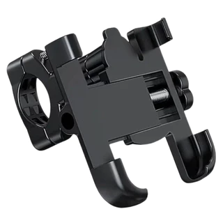 Suporte Celular Motor e bike Em Alumínio GPS Trava Anti Queda Motoboy