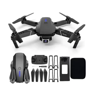 Mini Drone E88 pro Zangão Câmera 4k Uhd Vídeo 2.4ghz para iniciantes presente Oferta Promoção