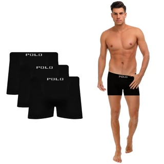 Kit 2 á 8 Cueca Boxer Masculino Polo Star em Microfibra Lisa Cuecas Box Adulto Sem Costura Original