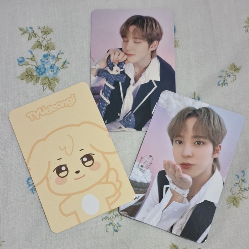 Ateez Aniteez photocard original wooyoung mingi yeosang jongho