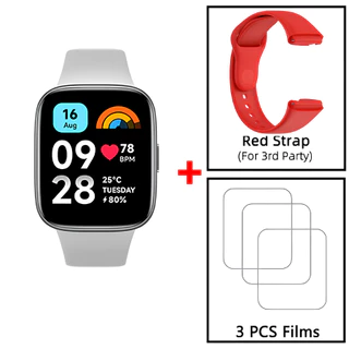 Relógio Smartwatch Xiaomi Redmi Watch 3 Active (M2235W1) 100% Original iOS com Bluetooth - 2024
