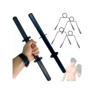 Kit 2 Halter barra oca 40cm com presilhas