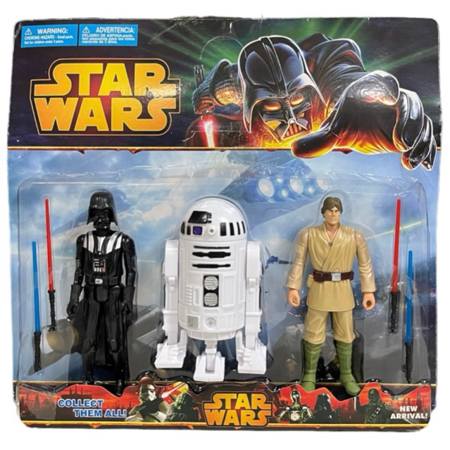 Brinquedo Colecionavel Star Wars Yoda Luke Chewbacca Bonecos