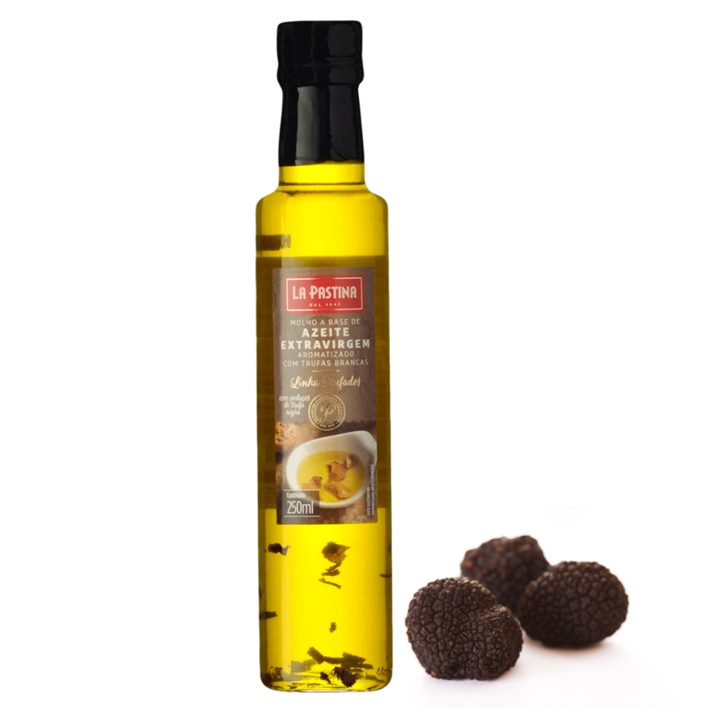 Azeite De Oliva Trufado Extravirgem C/ Trufa Branca 250ml La Pastina ...