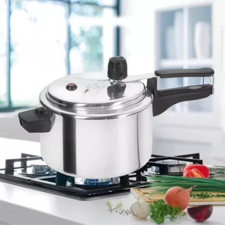 Panela de Pressão Roque em Alumínio 2,5 Litros Resistente Cozinha Receitas