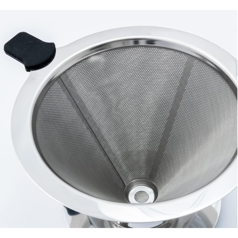 Coador Filtro De Café Inox Reutilizavel Sem Uso De Papel 102 | Shopee ...