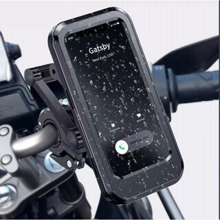 Suporte Moto E Bike 6.6Polegada Á Prova Dágua Articulado 360° Com Travas