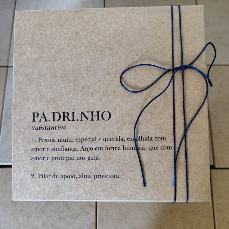 Caixa de MDF Personalizada Convite Casamento, Padrinho, Madrinha etc