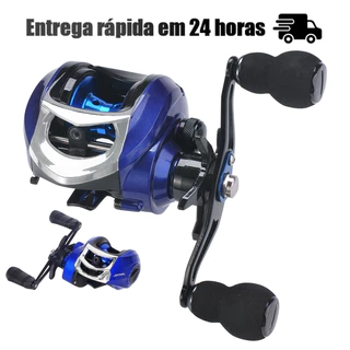 Carretilha Pesca Esquerda/Direito 7.2:1 17+1 Rolamentos 8 Kg Joyfox