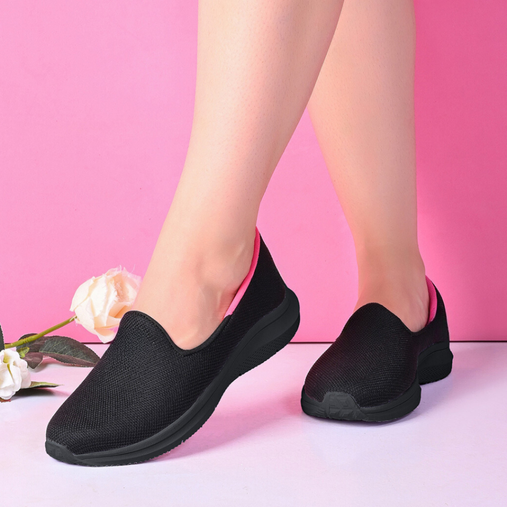 Tenis Feminino Ortopedico Casual Dia a Dia Estilo Sapatilha Elegante