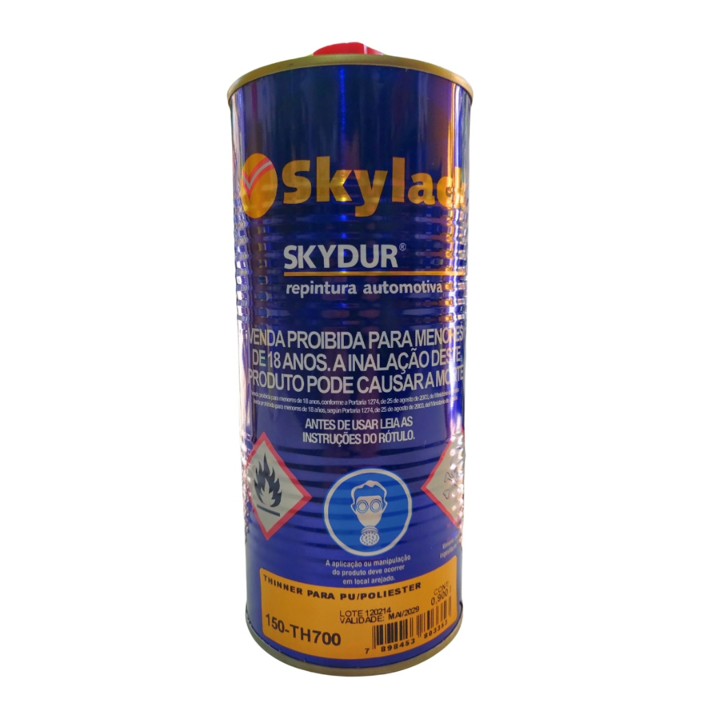 DILUENTE PU/POLIESTER TH700 900ML SKYLACK