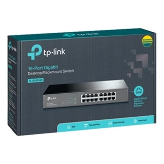Switch Gigabit de Mesa ou Rack TL-SG1016D 16 Portas TP-Link