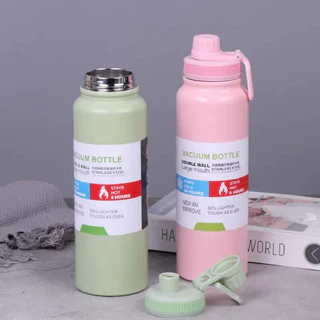 Garrafa Térmica 600ml/ 800ml/ 1000ml Garrafa Espacial Quente & Frio Com Isolamento Térmico De Grande Capacidade
