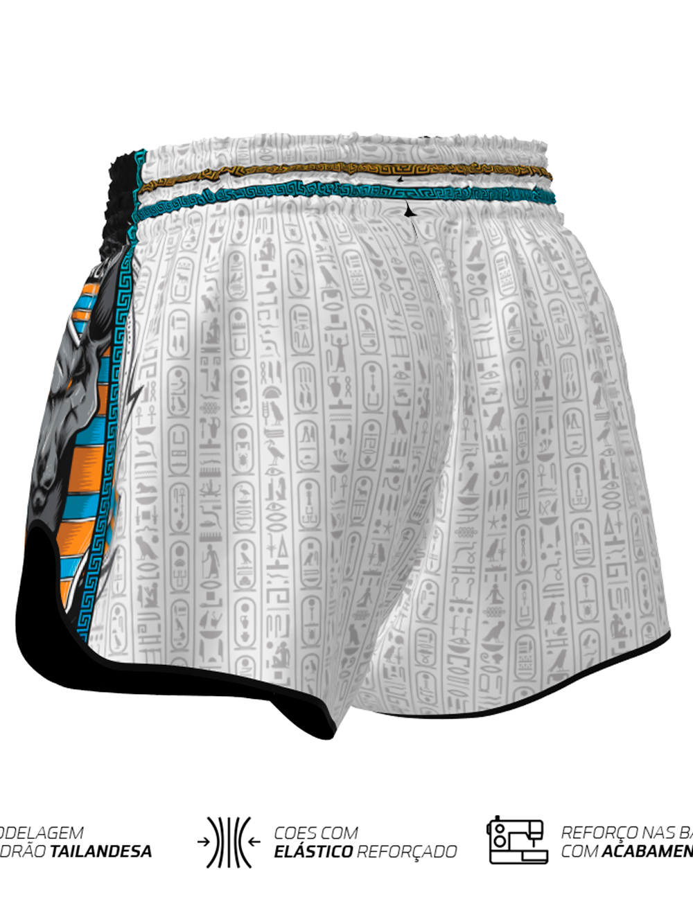 Short Muay Thai Boxing Tailandês Curto Anúbis Unissex | Shopee Brasil