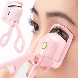 Curvador de Cílios Modelador Portatil USB Curvex Dispositivo Elétrico Rosa ou Branco - Envio Imediato
