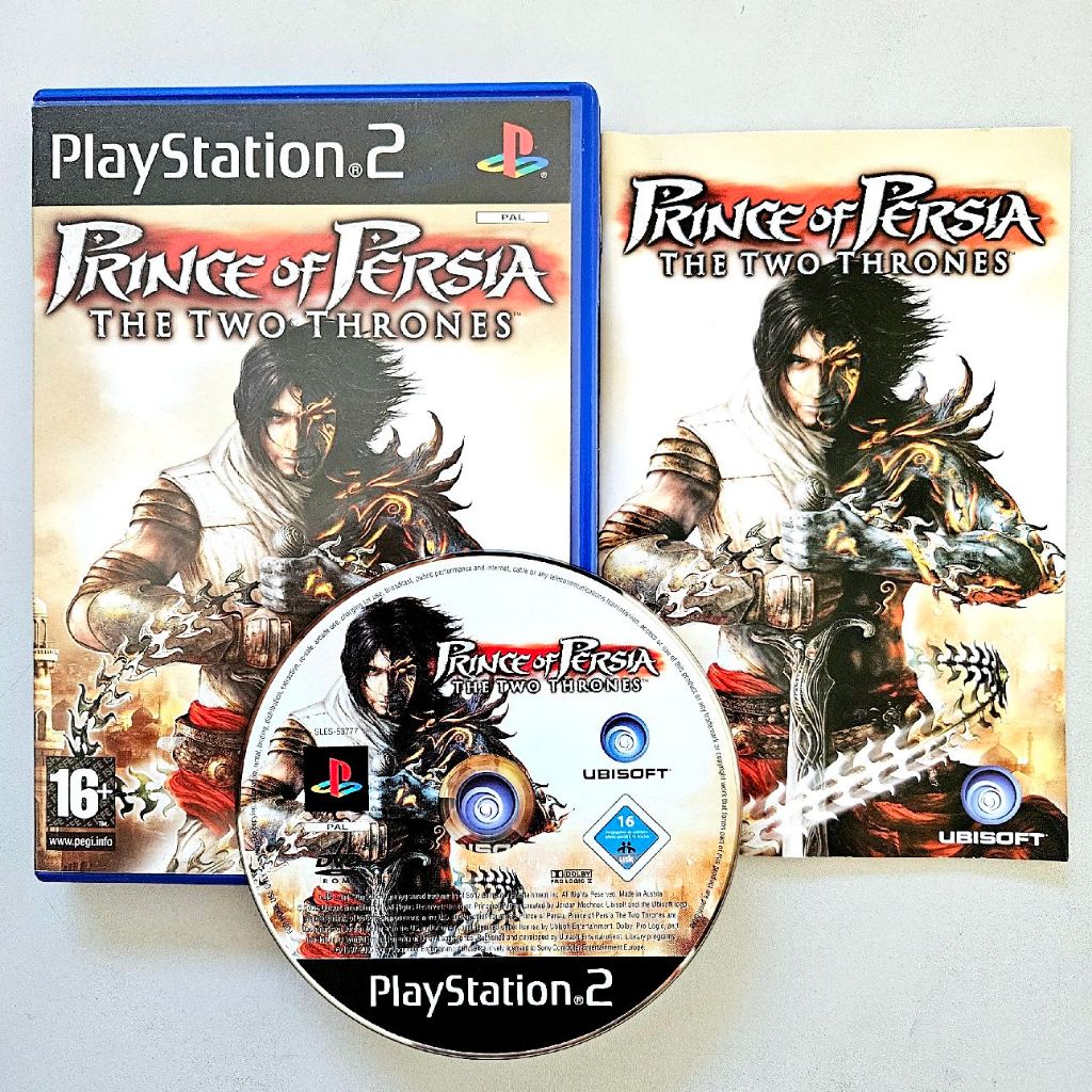 Prince of Persia The Two Thrones Europeu Original PS2 | Shopee Brasil
