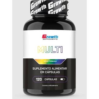 Multivitamínico Growth - 120 Cápsulas - Growth Supplements (NOVA VERSÃO)