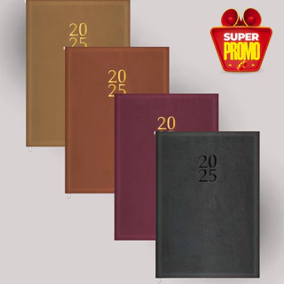 Agenda Tilibra 2025 Torino Costurada Capa Acolchoada 13,5 x 19,2 cm M5