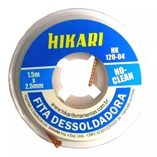 Fita Malha Dessoldadora Hikari 1,5m 2.5mm Hk-120-04