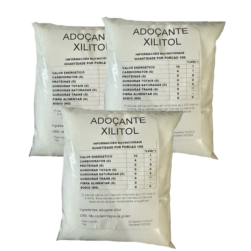 Adoçante Xilitol 3kg