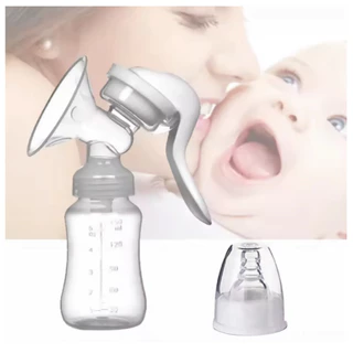 Bomba de tirar leite manual livre BPA acompanha bico de mamadeira Bombinha Tira Leite Materno em Oferta na Shopee