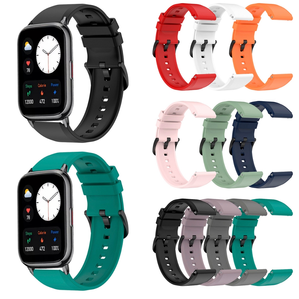 Pulseira De 22mm Compativel Com Smartwatch Amazfit Pop 2 De