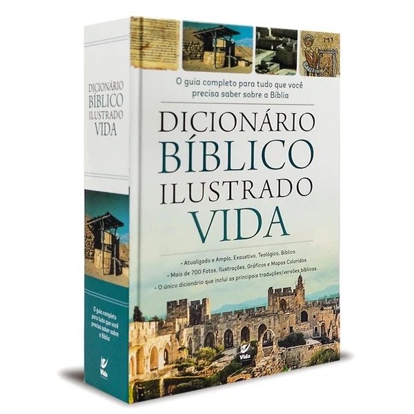 Dicionário Bíblico Ilustrado Vida Capa Dura | Shopee Brasil