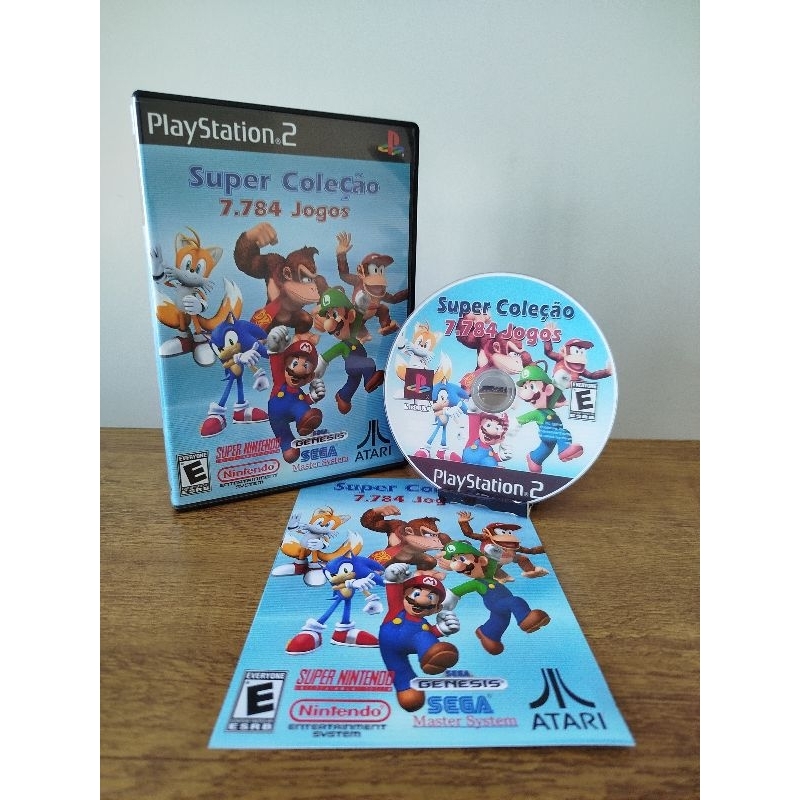 Super Coleção 7.784 Jogos - Playstation 2 | Shopee Brasil
