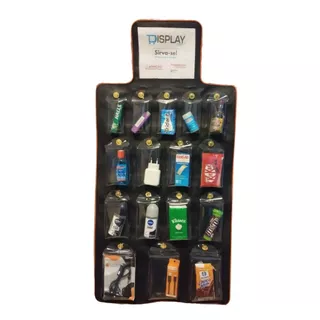 Suporte Expositor de Doces Acessórios Uber 99 Indriver Táxi DisplayCar Placa Motorista de Aplicativo (Com Alarme, Sem Alarme e Com Alarme e Led)