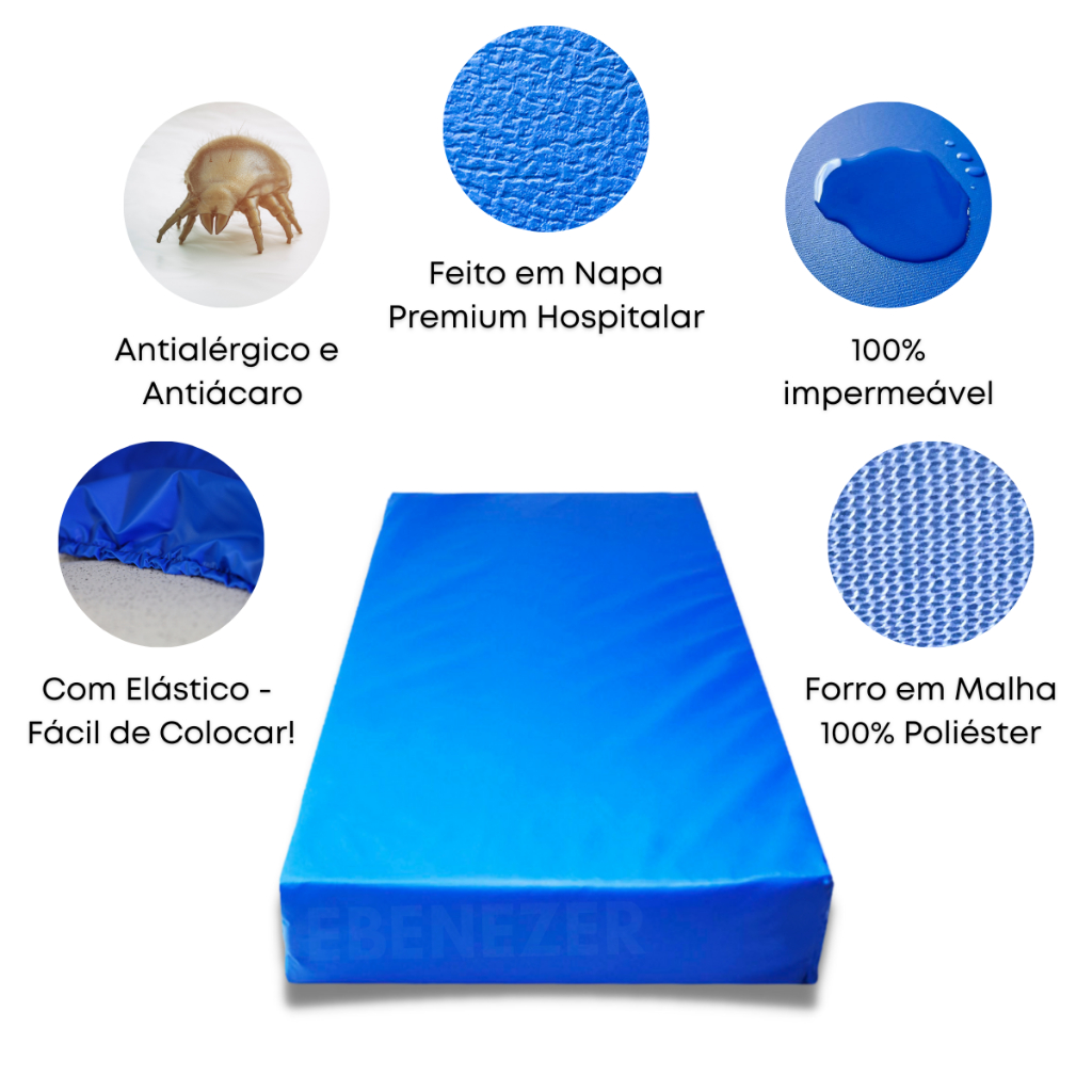 Capa Protetora Lençol Impermeável Material Hospitalar para Colchão ...