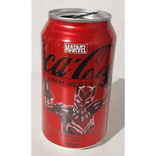 Lata Coca Cola Pantera Negra (Edição Marvel 2014) Vazia - LEIA TODO O ANUNCIO