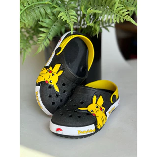 Sandália Babuche Infantil Pokemon Confortável Chinelo Com Sola Antiderrapante