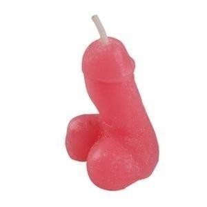 Mini Vela Decorativa Aromatizada - Pênis, Vagina e Rosas